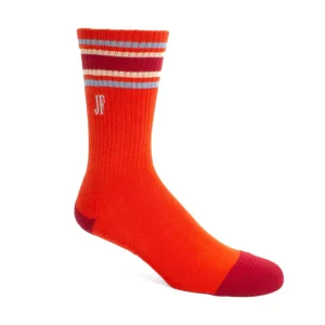 Accessories^Fluevog Shoes Bandit | Colourblock Varsity Sock Red
