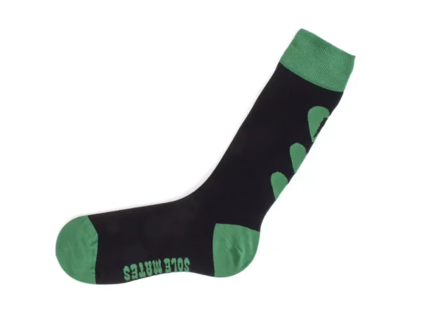 Men's^Fluevog Shoes Baz Vog Socks (3-Pack) | 3-Pack Graphic Sock Orange/Green/Blue