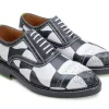Women's^Fluevog Shoes Edda | Modern Brogue Shoe Black/White
