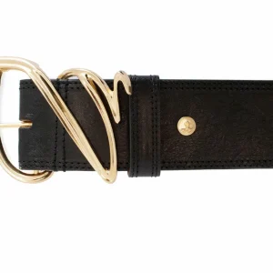 Accessories^Fluevog Shoes Gawain Belt | Wide Waist Belt Black