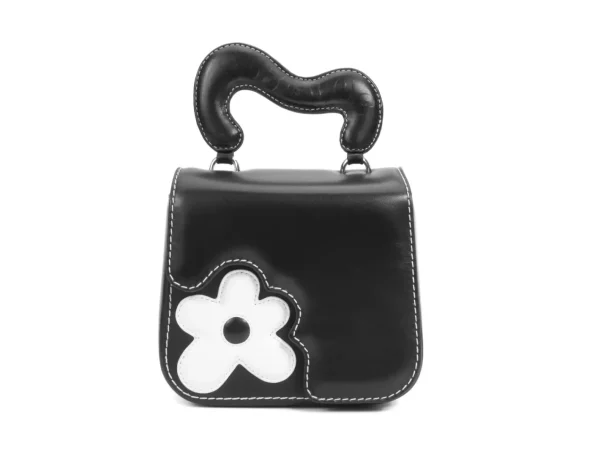 Accessories^Fluevog Shoes Luciana | Puffy Padded Handbag Black/White
