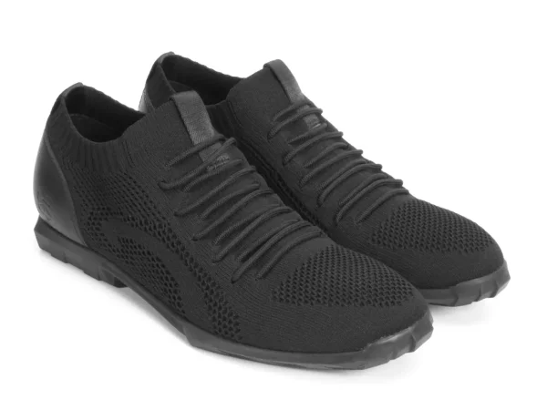 Men's^Fluevog Shoes Nova | Elastic Lace-Up Vegan Shoe Black