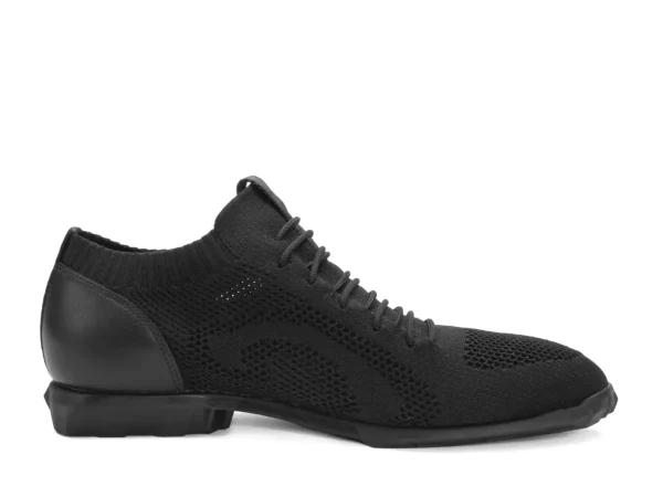 Men's^Fluevog Shoes Nova | Elastic Lace-Up Vegan Shoe Black