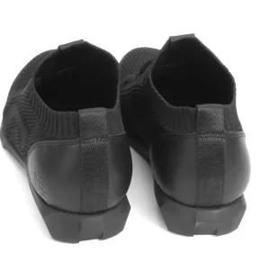 Men's^Fluevog Shoes Nova | Elastic Lace-Up Vegan Shoe Black