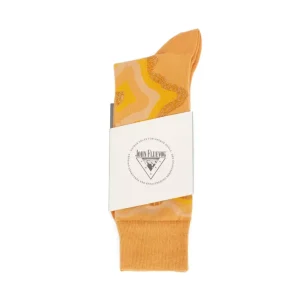 Accessories^Fluevog Shoes Pan Vog Socks | Pattern Sock Orange