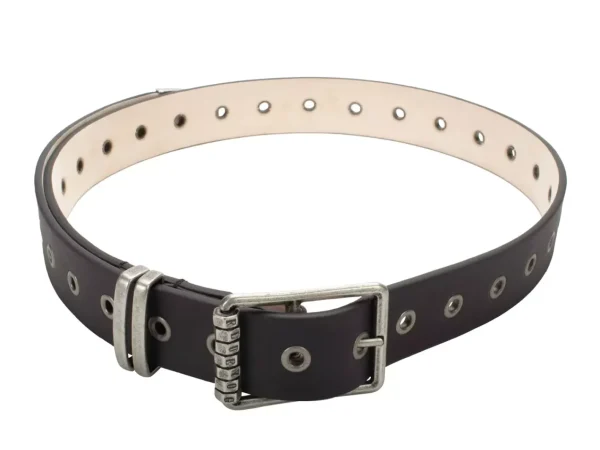 Men's^Fluevog Shoes Percivale Belt | Casual Leather Belt Black