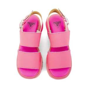 Women's^Fluevog Shoes Razzle | Platform Sandal Pink