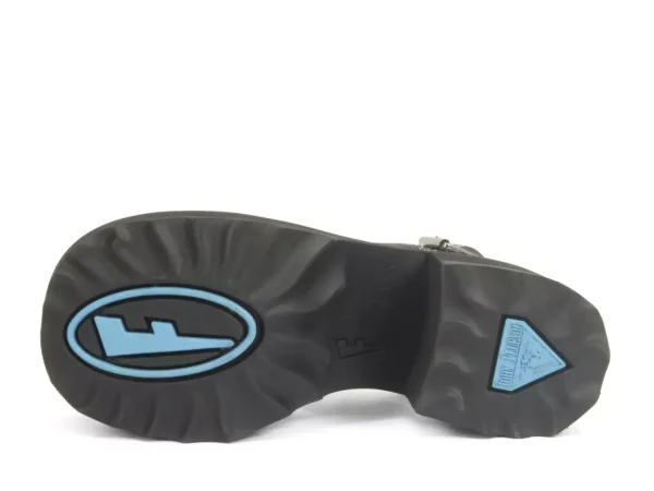 Women's^Fluevog Shoes Razzle | Platform Sandal Black