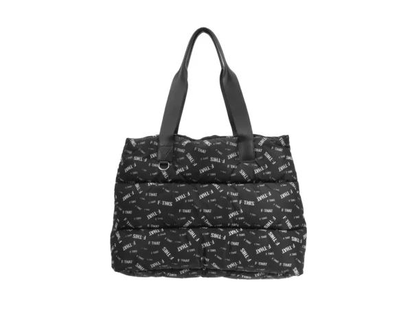 Men's^Fluevog Shoes Sharona | Puffy Tote Bag F-This F-That